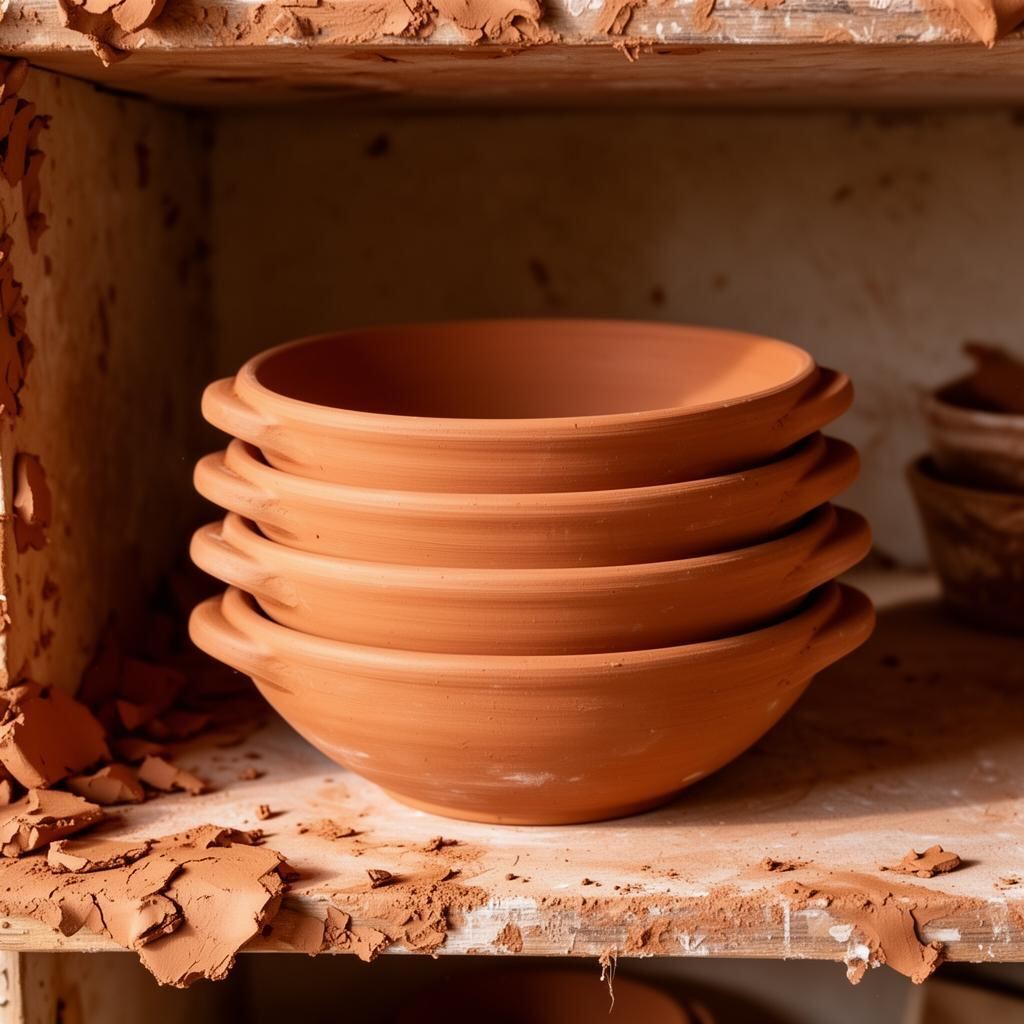Cassoles en terre cuite d'Issel